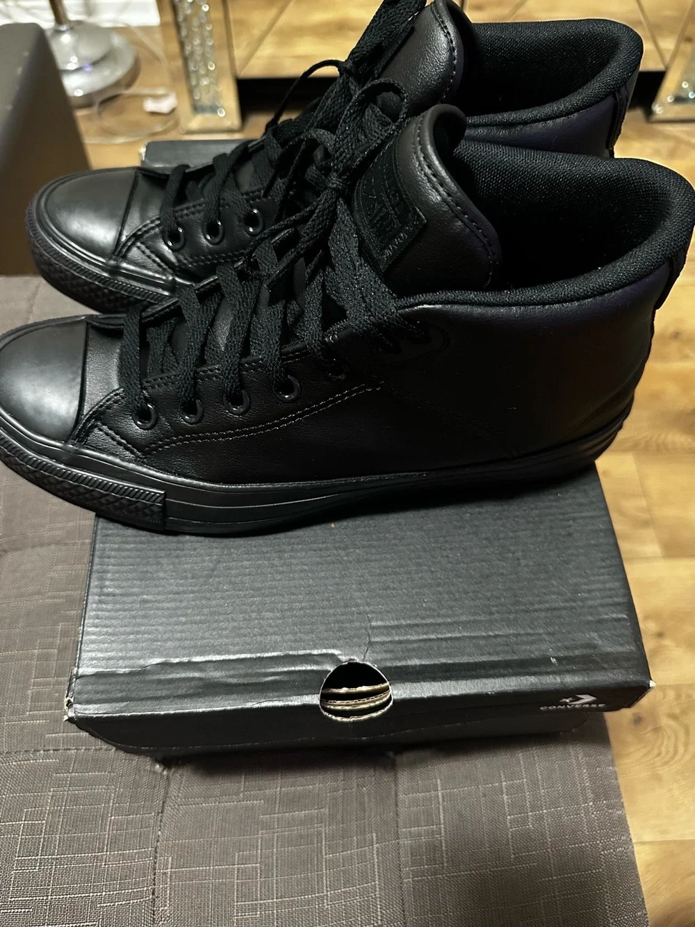 Converse All Star Low Top Sneakers - Black - Picture 2 of 8